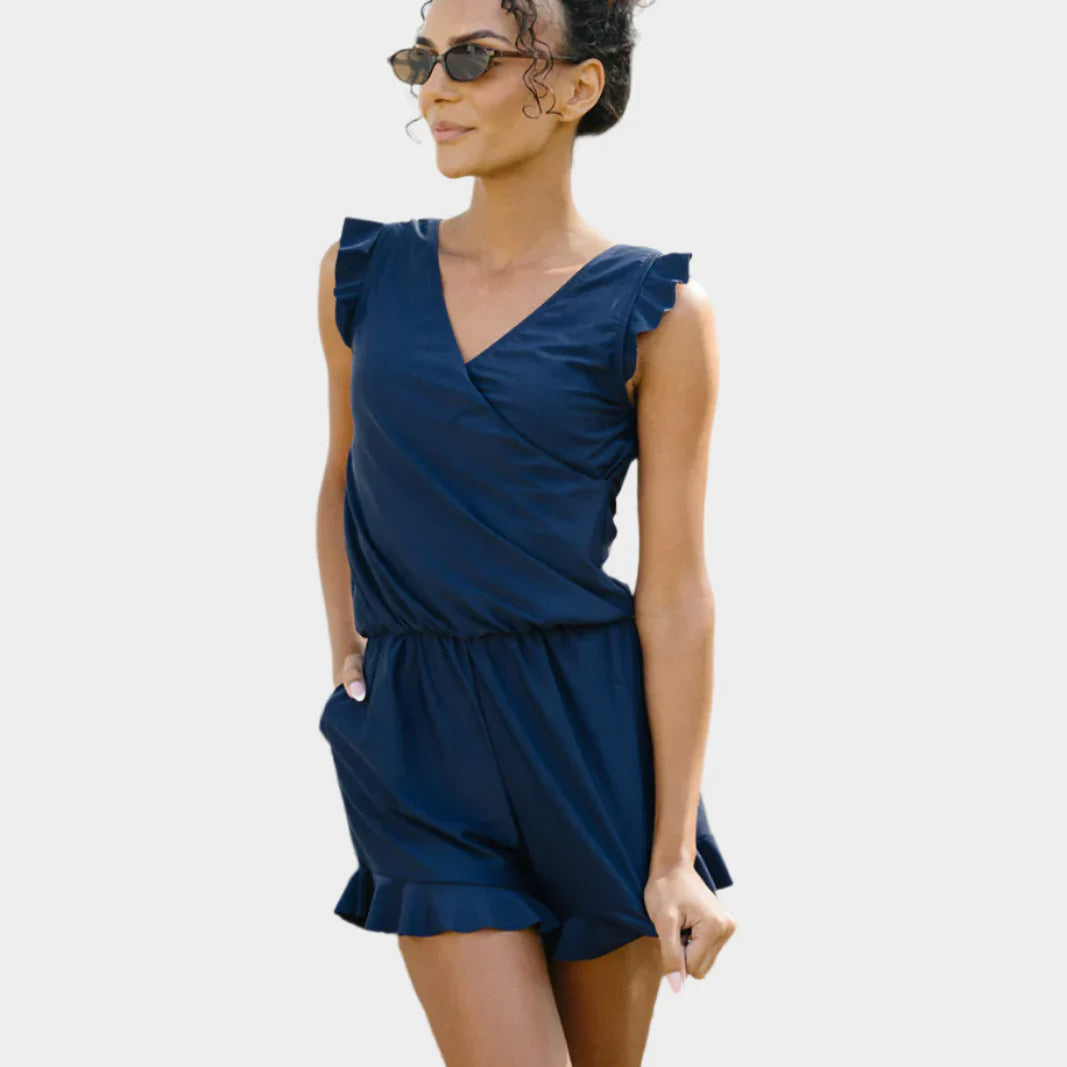 Ainsworth | Luxurious Ruffle Swimsuit Bust Support