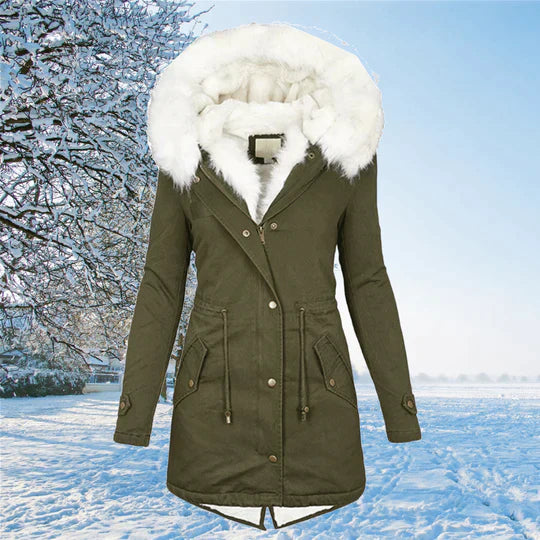 Effie | Long Sleeve Warm Winter Coat