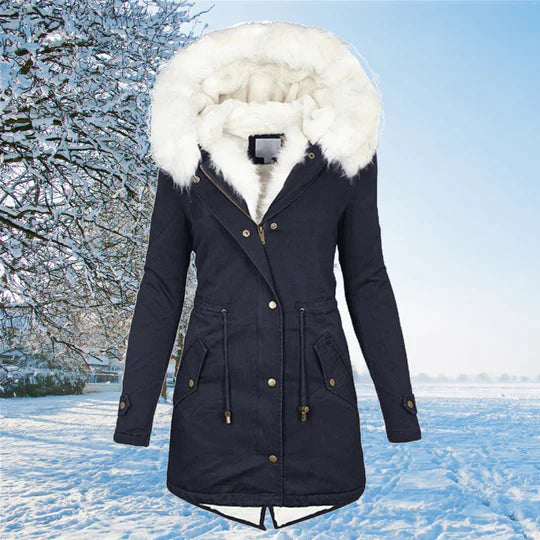 Effie | Long Sleeve Warm Winter Coat