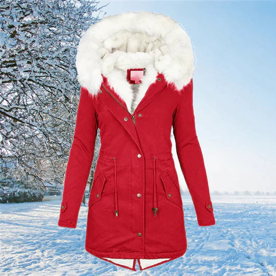 Effie | Long Sleeve Warm Winter Coat