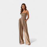 Winchester | Strappy Corset Style Evening Jumpsuit