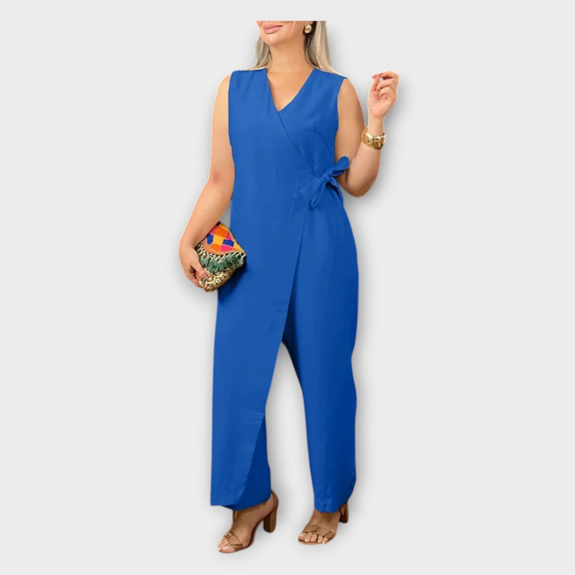 Finley | Luxurious Jumpsuit Waistline Tailoring Design