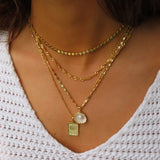 Shell Design Necklace Mother Of Pearl Limited Edition