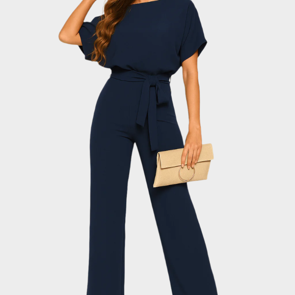 Finley | Timeless Sophisticated Jumpsuit With Belt