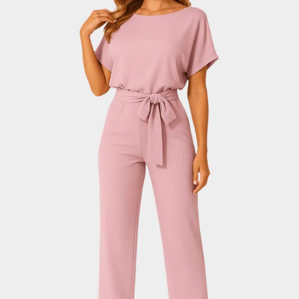 Finley | Timeless Sophisticated Jumpsuit With Belt