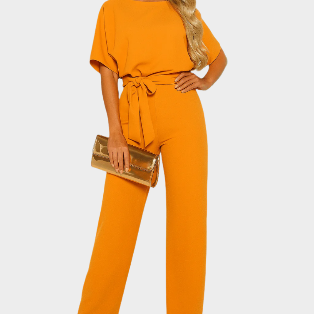 Finley | Timeless Sophisticated Jumpsuit With Belt