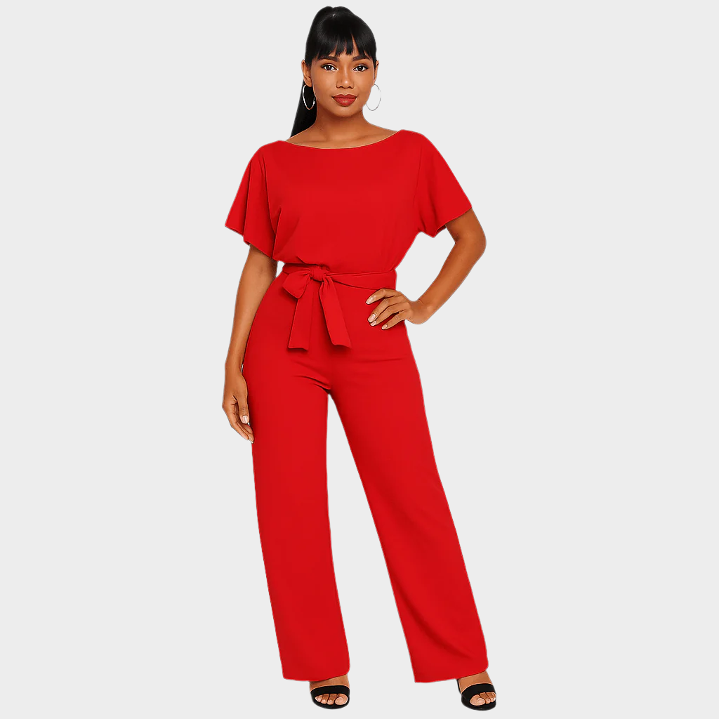 Finley | Timeless Sophisticated Jumpsuit With Belt