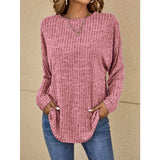 Ophelia | Stylish Knitted & Stretchy Casual Top