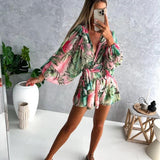 Boho Lace Playsuit - Summer Beach Romper for Women
