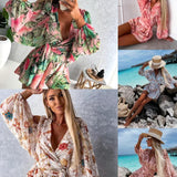 Boho Lace Playsuit - Summer Beach Romper for Women