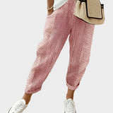 Cameron Timeless Striped Casual Trousers Collection