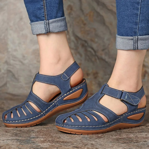 Women’s Sandals – Ergonomic Fit – Cushioned Sole – Adjustable Strap – Open Toe