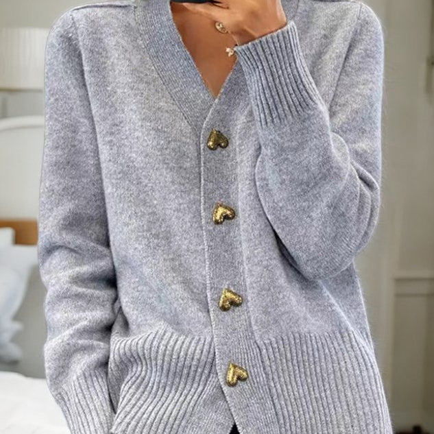 Women's Cardigan - Button-Up Knit - Soft & Warm Lightweight Layer