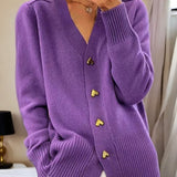 Women's Cardigan - Button-Up Knit - Soft & Warm Lightweight Layer