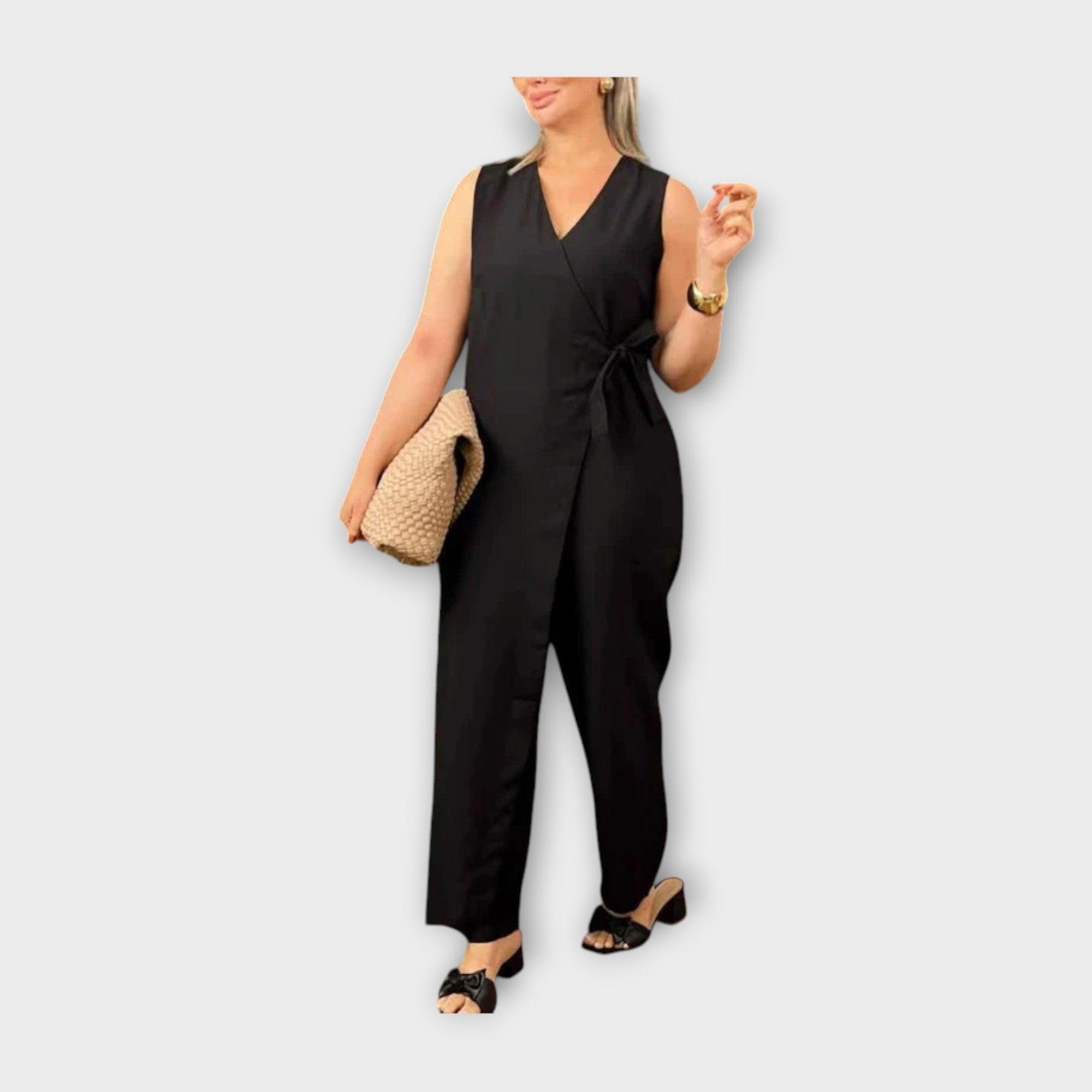 Finley | Luxurious Jumpsuit Waistline Tailoring Design