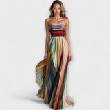 Alexandra | Beautiful Vibrant Multicoloured Summer Dress
