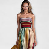 Alexandra | Beautiful Vibrant Multicoloured Summer Dress