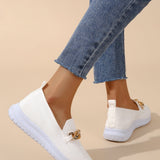Ariella | Breathable Chunky Sneakers with Chain Design