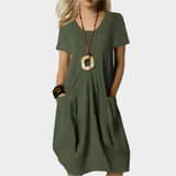 Charlotte | Luxurious Everyday Belted Waistline Dress