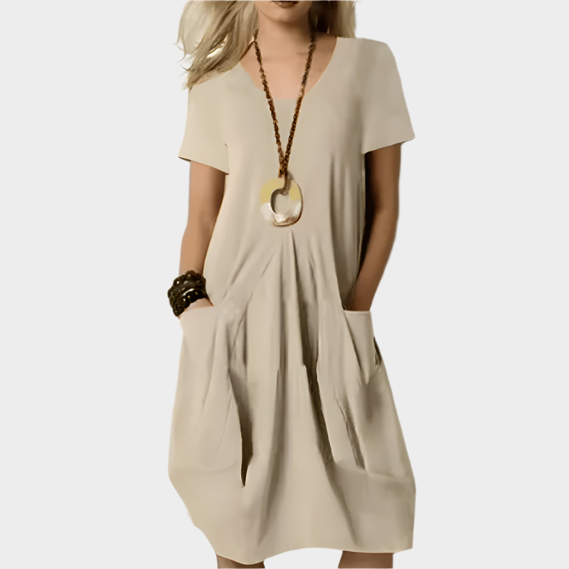 Charlotte | Luxurious Everyday Belted Waistline Dress