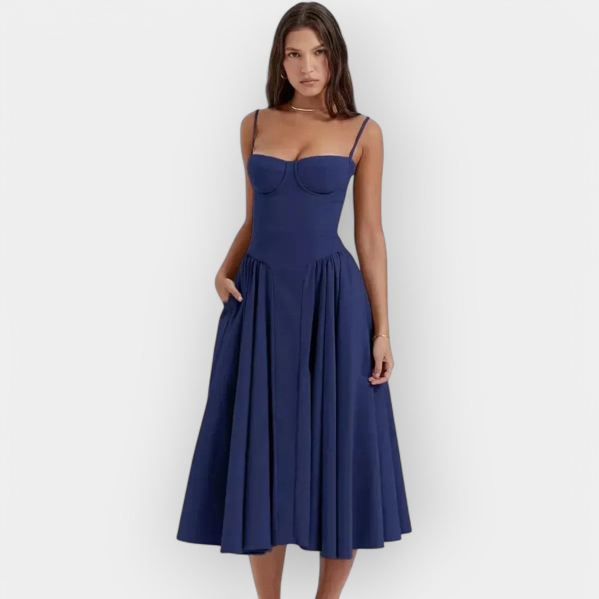 Jordan | Exquisite Timeless Sophisticated Midi Dress