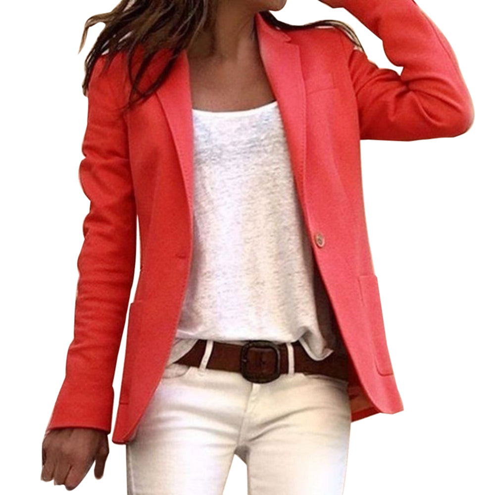 Women’s Blazer – Slim Fit – Tailored Silhouette – Luxury Fabric – Notched Lapel