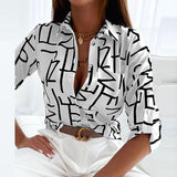 Sienna | Elegant Blouse with Lapel Collar